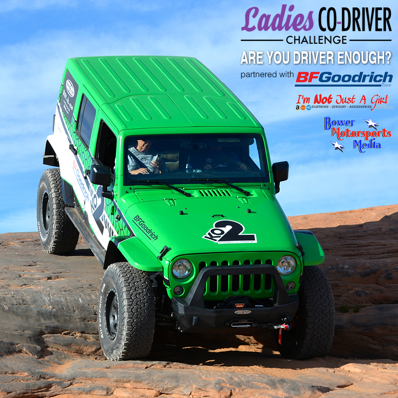 Bower Media Announces 2016 Girls Co-Driver Challenge