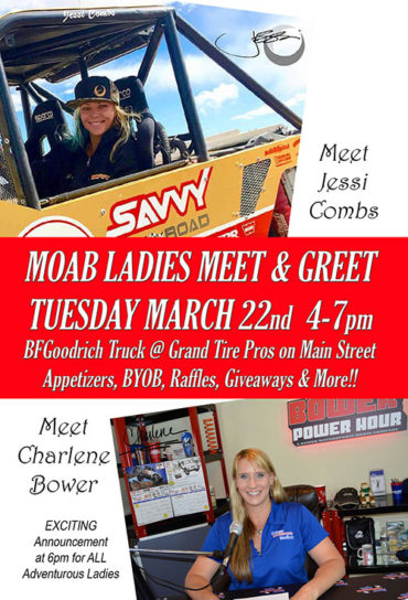 Charlene Bower and Jessi Combs Hosting a Ladies Meet and Greet at Easter Jeep Safari