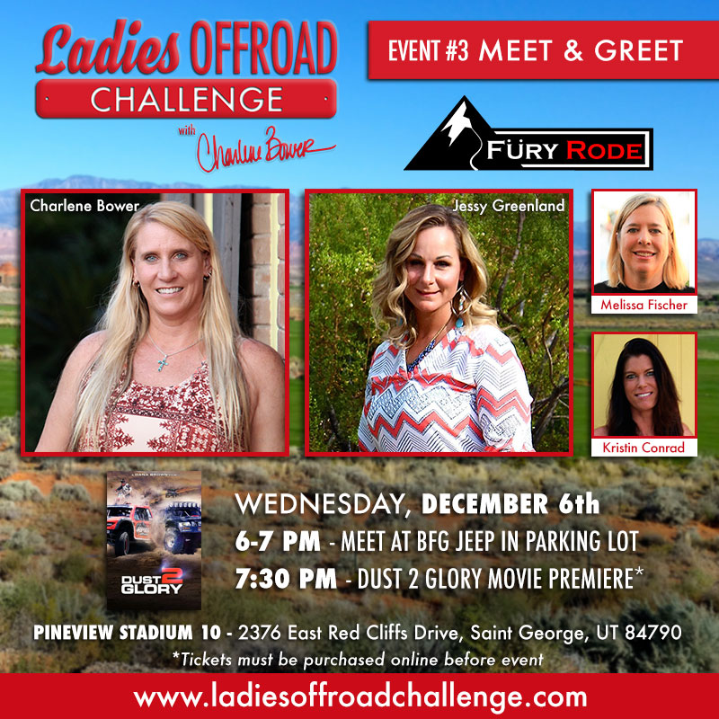 Ladies Offroad Challenge Fury Rode Meet & Greet
