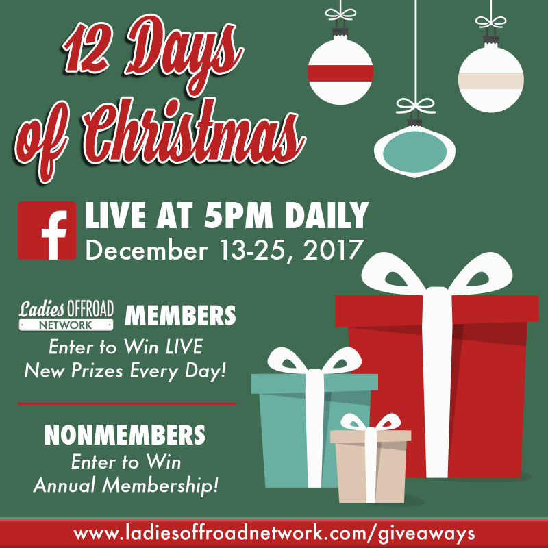 December 2017 Giveaway