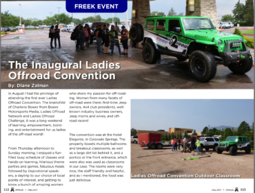 JeepFreek: The Inagural Ladies Offroad Convention
