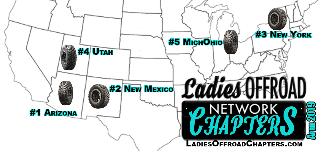 Ladies Offroad Network Chapters