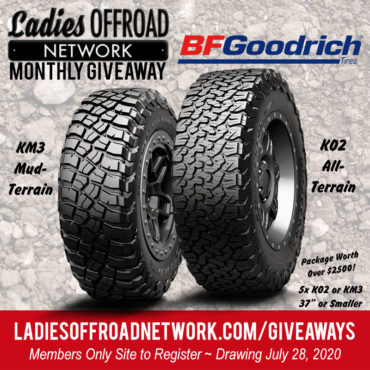 BFGoodrich Tires 2020 Giveaway