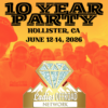 10 Year Party – June 12-14